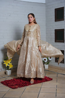 Golden tissue maxi set — view 3