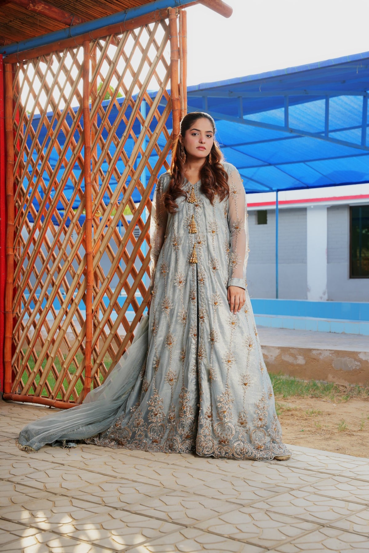 Urooj ferozi formal set — full silhouette
