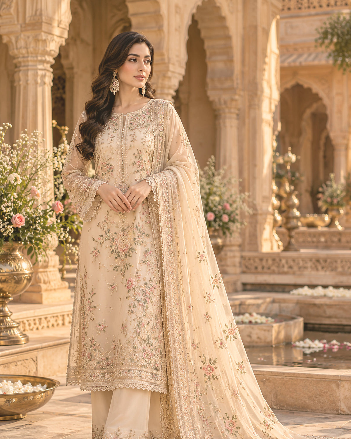Champagne Wedding Ensemble